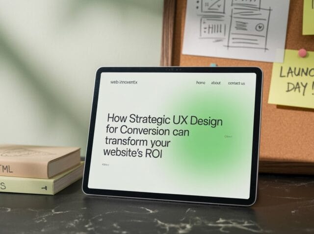 How Strategic UX Design for Conversion Can Transform Your Website's ROI